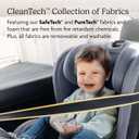 UPPAbaby Knox Convertible Car Seat/Rear Facing and Forward Facing/Intuitive Safety Features/Koroyd + CleanTech Technology/Removable Cup Holder Included/Bryce (White + Grey Marl), manufactured Date 07/2024