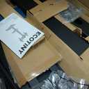 Rolling TV Stand with Power Outlet, Mobile TV Cart for 32-75 Inch TVs up to 110 lbs, 18 Adjustable Heights, Max VESA 600x400mm, TV Floor Stand with Swivel Mount/Shelf/Wheels, Fits for Bedroom, Outdoor