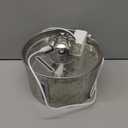 Cat Water Fountain Stainless Steel - 74oz/2.2L Corded Pet Water Dispenser Automatic Silent Cats Dispenser for Drinking Inside Indoor Metal Kitty Spout Fountain with 3 Filters & 3 Sponges