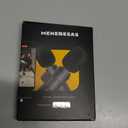 MENERESAS Wireless Lavalier Microphone for iPhone: Mini Microphone Noise Reduction - 328ft Transmission & 20H Battery Life for Video Recording, 3-in-1 Universal Camera & Android - Liquid Black, Clip