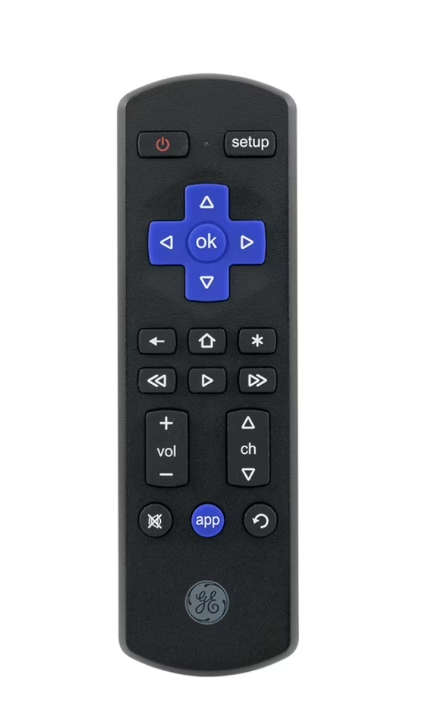 Ge Ultrapro Roku TV Replacement Remote