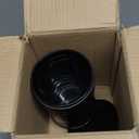 Dog Treat Container Airtight, Dog Treat Jar Set of 2 with Lid - 9x5.5''&7x4'' Metal Dog Cookie Jar for Farmhouse Kitchen Counter, Black Treat Jars for Pets, Treat Storage Container for Dogs, Cats