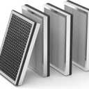 JF260 Replacement Filter Compatible with JF260/JF260S Air Purifier, H13 Grade HEPA Activated Carbon Filter, Part JF260-RF, 4Pack