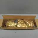 Briful Amaryllis Artificial Christmas Flower Stems, 19.7" Gold Glitter Faux Amaryllis with Detachable Heads for Xmas Home Party Wedding Bouquet Vase Arrangement Decor