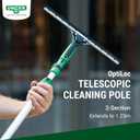 Unger EZ120 4' Length, 2 Section Aluminum Extension OptiLoc TelePole