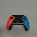 Wireless Switch Controller for Nintendo Switch/Switch 2/Lite/OLED Controller, Switch Controller with a Mouse Touch Feeling on Back Buttons, Extra Switch Pro Controller with Wake-up,Programmable, Turbo Function (Red+Blue)