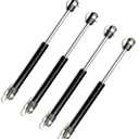 Apexstone 100N/22.5lb Gas Struts 10 Inch Gas Struts Lift Supports Gas Spring Lid Support Gas Props/Shocks, Set of 4