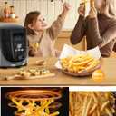 Nuwave Duet Air Fryer, Electric Pressure Cooker & Grill Combo, 540 IN 1 Multicooker with 3 Removable Lids, Slow Cook, Sauts, Dehydrator, 18/10 SS Pot, Sure-Lock Safety Tech & 13 Deluxe Accessories