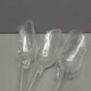 3PCS Clear Plastic Ice Scoop, 24 ounces Alec Ice Scoop, Kitchen Scoop for Ice Bucket Ice, Popcorn, Coffee Beans, Flour (24 oz.)