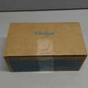 Y-in Hand Tissue Box Cover, Rectangular Facial Tissue Holder with Bottom, Decorative Storage Box for Bathroom Vanity, Toilet Tank, Car, Dressers, Night Stand, Rv, Parlors and Offices - Grey