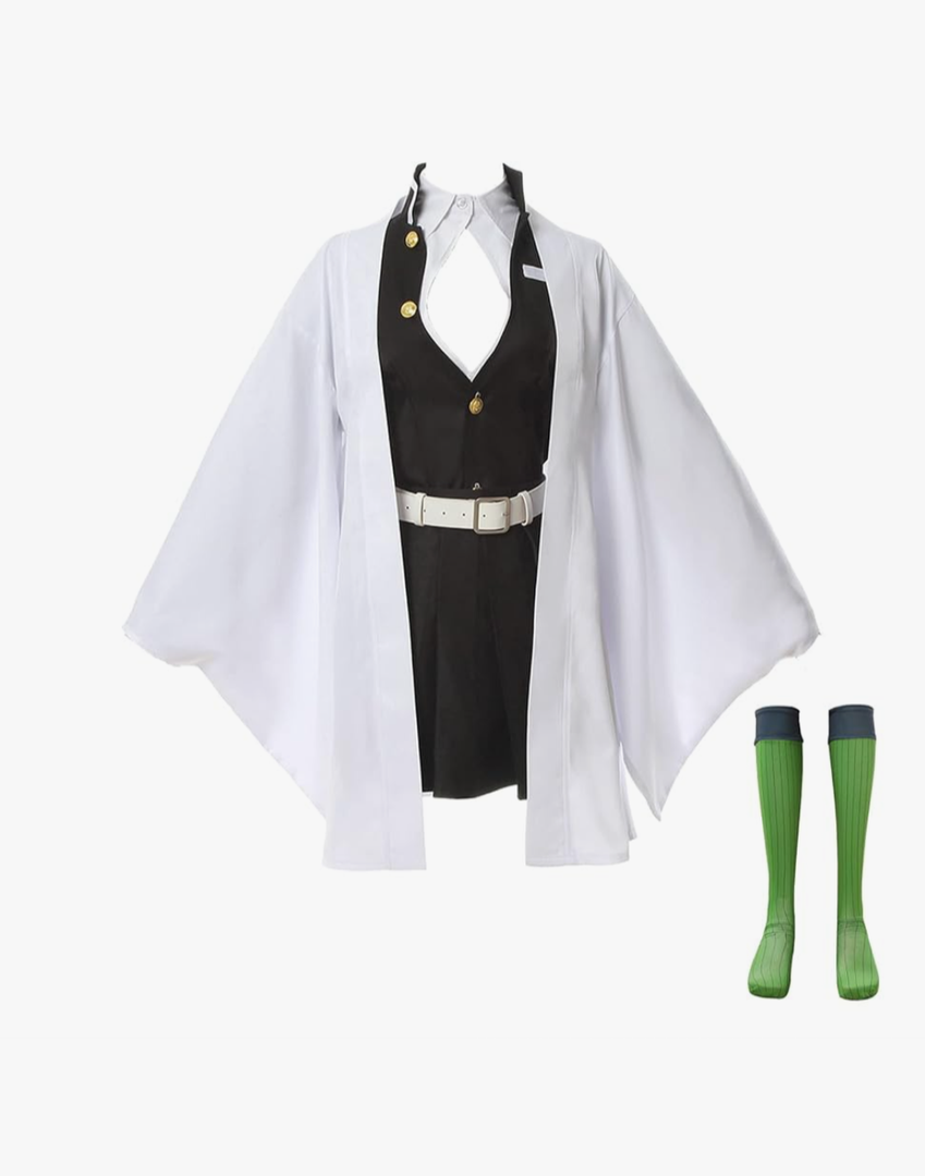 ROLECOS Tanjirou Zenitsu Giyuu Cosplay Costume Anime Cosplay Kimono Outfit Size L