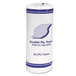 GEN Paper Towels, 30 Pack, 85 Perforated 2-Ply White 11"x7.8" Sheets Per Roll, Fits Standard Dispensers