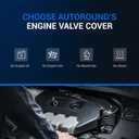 Autoround Engine Valve Cover Fit for BMW 2007-2013 - X5, X3, Z4, 128i, 130i, 323i, 328i, 328i xDrive, 328xi, 525i, 528i, 528i xDrive, 528xi, 530i, 2.5L 3.0L L6, Replace# 11127552281