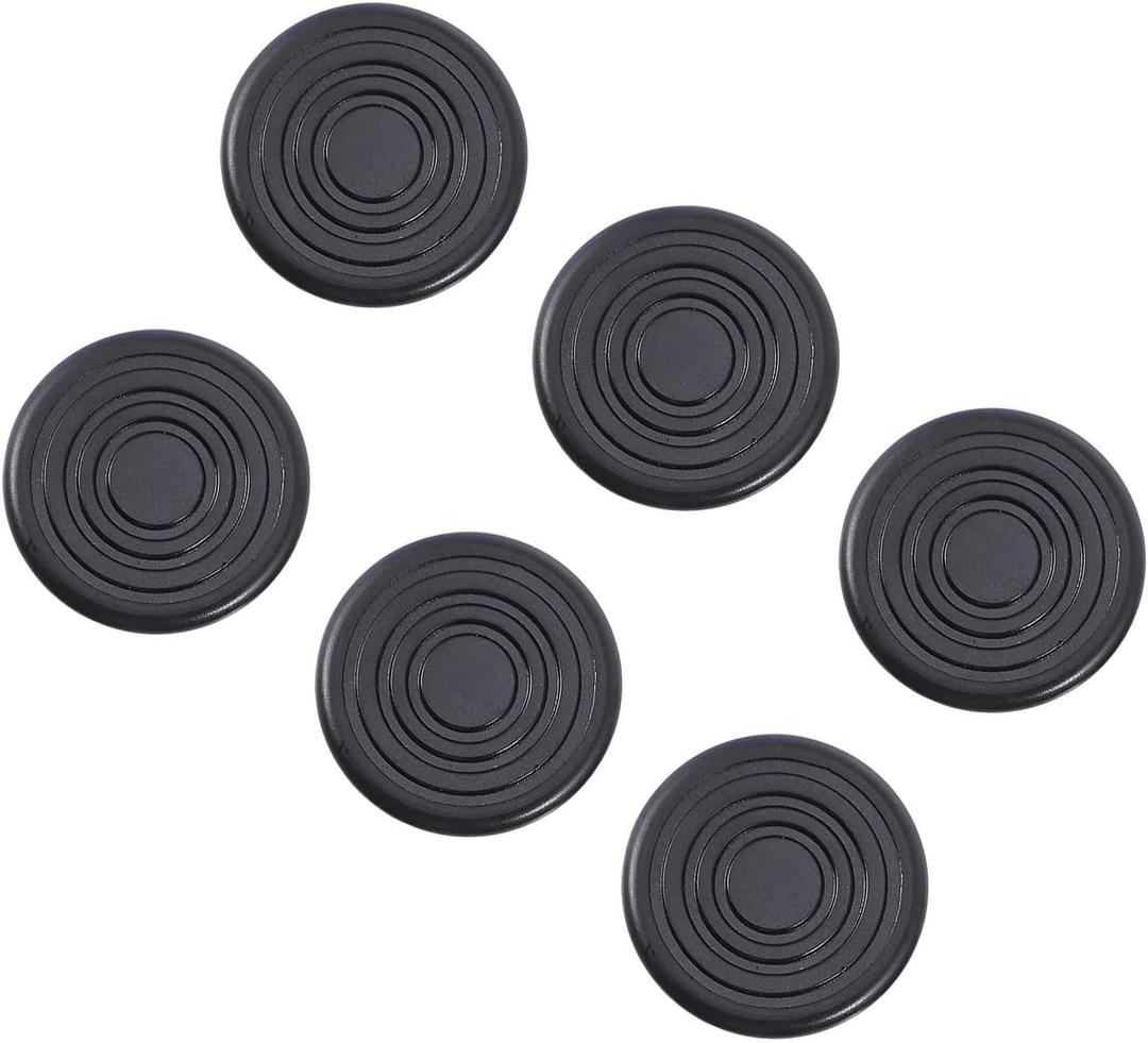 6 Pcs Plastic Guitar Knob Hat Effecter Switch Protective Caps Guitar Effector Footswitch Toppers Guitar Replacement Parts (Color : 02)