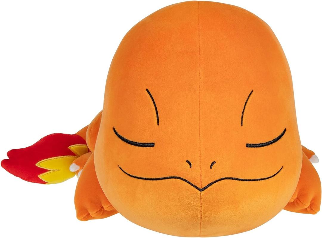 Pokemon Charmander Sleeping Plush - 18-Inch Premium Plush in Sleeping Pose