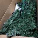Hinged 8 Lighting Modes and Gloves PVC Christmas Tree - 240cm