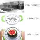 ZaH Melon Slicer Multifunctional Handheld Round Divider Watermelon Cutter Fruits Cutting Slicing Kitchen Tools