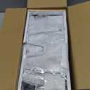 Magheo 2 Pack Pull Out Pots and Pans Organizer Under Cabinet, 22" Deep Expandable Pot Lid Organizer and Storage with 10 Adjustable Dividers Adhesive Pot and Pan Holder Rack with Handle Bracket(White)