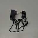 VHFZK 24V 1.5A 1A 0.5A Power Adapter 100V-240V 24 Volt Power Supply Cord DC to AC with 5 Selectable Plugs, DC24V Transformer for LED Strip Light, CCTV Camera, Essential Oil Diffuser