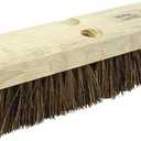 Weiler 44026 Heavy Duty Deck Scrub Brush with Natural Palmyra Bristles for Wooden Decks, Conrete Patios, and Other Rough Surfaces