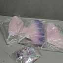 49 Pcs Christmas Tree Butterfly Ornaments Decoration 3D Pink Purple Jumbo Butterfly Tree Topper Girly Fairy Butterflies Hanging Ornaments for Xmas Wreath Garland Home Holiday Party Decor