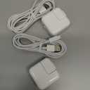 Fitquipment Compatible with iPad iPhone Charger Fast Charging 2Set 6FT Cable Cord with 12W Foldable Block Charging Travel Wall Plug Compatible with i Pad, iPadPro, iPadAir,iPhone