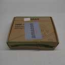 4 inch Brushed Gold Bathroom Sink Faucet with Pop-up Drain and 2 Supply Hoses, Stainless Steel Lead-Free 2-Handle Centerset Faucet for Bathroom Sink Vanity RV