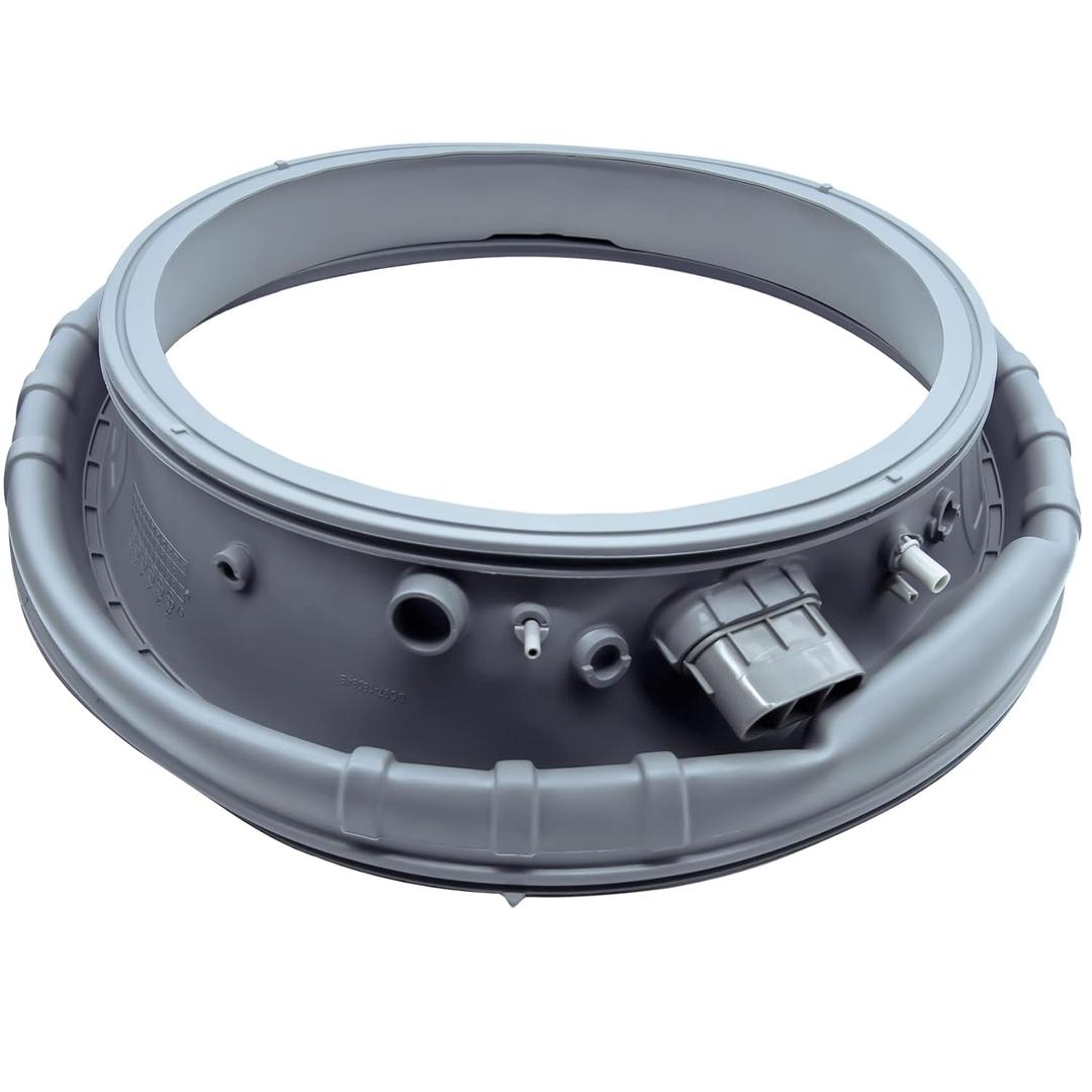 DC97-18094B Washer Door Boot Seal Gasket Diaphragm for Samsung Washing Machine WF42H5000AW/A2 WF42H5100AW/A2 WF42H5200AF/A2 WF42H5200AP/A2 WF42H5200AW/A2 Replace PS9606239 AP5917067 EAP9606239 4000547