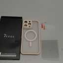 TOCOL Magnetic for 16 Pro Max Case, Upgraded Full Camera Protection, Compatible with Magsafe, 16FT Drop Protection, Translucent Matte Back Bumper Phone Cover for 16 ProMax 6.9-Inch, Desert