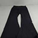 Herose Tall Ladies Soft Flared Leggings Pants Floor Length, XXL