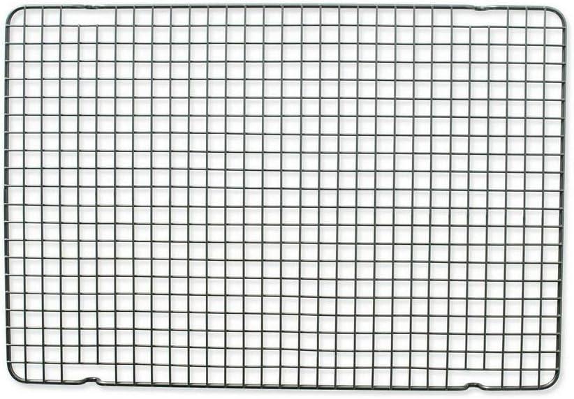 Nordic Ware 43343 Oven Safe Nonstick Baking & Cooling Grid (1/2 Sheet), One Size, Steel