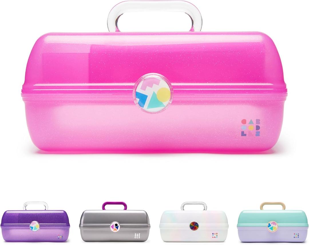 Caboodles On-The-Go-Girl Case (Hot Pink Jelly Sparkle)
