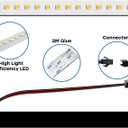 2x2 FT LED Magnetic Retrofit Kit,2FT LED Troffer Retrofit Kit,18W,Daylight White 5000K,0-10V Dimmable,T8 T10 T12 Fluorescent Replacement LED Light Strip,Quick Easy Install