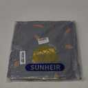 Sunheir 2 Pack Washable Guinea Pig Pee Pads, 24" x 48" Waterproof Reusable Guinea Pig Cage Liners, Absorbent Bedding Training Mat for Small Animal Guinea Pigs Rabbit Bunny Hamster (Leaves - Deep Grey)