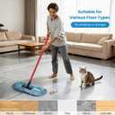 3 Pack Dust Mop Replacement Head for O-Cedar Dual-Action Dust Mop Pads Refills Microfiber Duster Mop Head Replacements Hardwood Floors Cleaning Washable Replace Pads No Handle