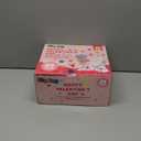 Valentines Day Card for Kids School, 24 Pack Giant Lollipop Stationery Set with Valentines Cards Pencils Stickers Erasers Ribbon Stampers Sharpener for Party Favors Classroom Gifts Prize Exchange