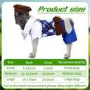 Dog Golf Costume with Golf Bag and Clubs Halloween Funny Pet Costumes Dog Cosplay Outfits Halloween Holiday Pet Party Supplies for Small Medium Large Dogs(M(Neck Girth: 12-14", Chest Girth: 19.69"))