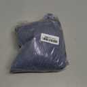 meioro Round Tablecloth Solid Color Tablecloths Tassel Rectangular Table Cloth Cotton Linen Table Cover for Dining Circle Coffee Side Card Table (Navy Blue, 47 inch)