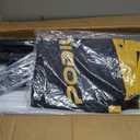 PodiuMax 4 in 1 Soccer Goal & Rebounder, 7x5ft Rebound Net with Upgrade Frame, Steel Ground Pass Net for Backyard Park Field, Soccer Kick Back Trainer for High Passing, Low Passing & Shooting Training