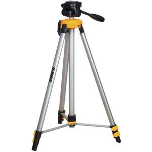DEWALT Laser Level Tripod, ¼ x 20 Thread Mount, Collapsible Legs, Non-Skid Feet, Carrying Pouch Included (DW0881T)