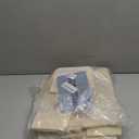 Criusia Drawer Organizer Clothes, 10 Pack Dresser Organizer for Baby Clothes, Underwear, Sock- Foldable Closet Organization and Storage Dividers Bins for Nursery, Bedroom (Beige)