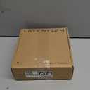 LARS NYSM Electric Salt and Pepper Grinder Set, USB Rechargeable, Automatic Salt and Pepper Mills, Spice Shakers Refillable with LED Light, Adjustable Coarseness, Ceramic Grinder (Black/White)