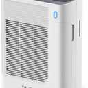 T356 New White Air Purifier for Home Large Room Bedroom Up to 1937 Ft² in 1 Hr With Double-sided Air Inlet, Air Quality and Light Sensors, HEPA Sleep Mode for Allergies, Dust, Smoke, Pet Hair