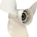 Outboard Propeller 13 1/2x17 OEM NO:68V-45941-00-00 Aluminum Prop Fit for Yamaha Engine 60HP-115HP 15 Tooth 3 Blades RH 13.5x17