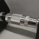 Fitvids Rubber Encased Hex Dumbbell Hand Weights with Anti-Slip Cast Iron Grip for Exercise & Fitness, 30LBS Pair