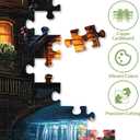 Puzzles for Adults 500 Pieces, Nature Jigsaw Puzzles 500 Piece for Adults Seniors, Challenging Puzzle Perfect for Game Nights, Great Gift for Jigsaw Puzzle Lovers, Size: 20.5" x 15"
