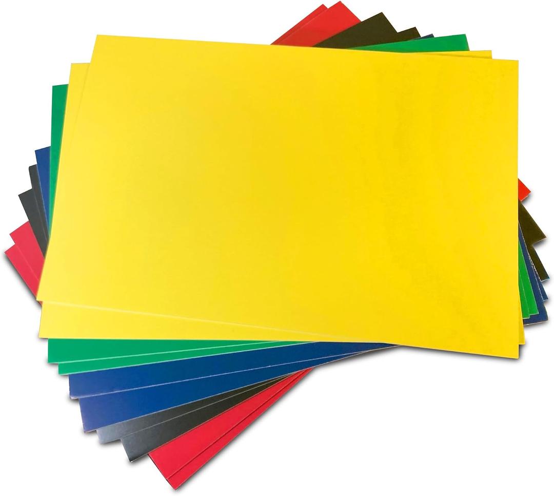 Flipside Products 20" x 30" Color Assortment (5 Colors) Foam Board, Arts and Crafts, 3/16" Thick, Presentations, Signboards, Backing Board, Display, Pack of 10