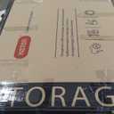 Keter Westwood 150 Gallon Resin Large Outdoor Storage Box for Patio Furniture, Outdoor Cushions, Garden Tools and Pool Floats, Dark Grey