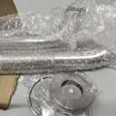2 Pack 32 Inch Brushed Nickel Anti-Slip Knurled Shower Grab Bar