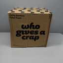 Who Gives A Crap 100% Bamboo Toilet Paper, 48 Rolls, 3 Ply, 370 Sheets, Long, Strong & Soft Toilet Tissue, Sustainable, Biodegradable, Renewable, Tree Free Bathroom Tissue Bulk Toilet Paper (48 roll (Pack of 1))